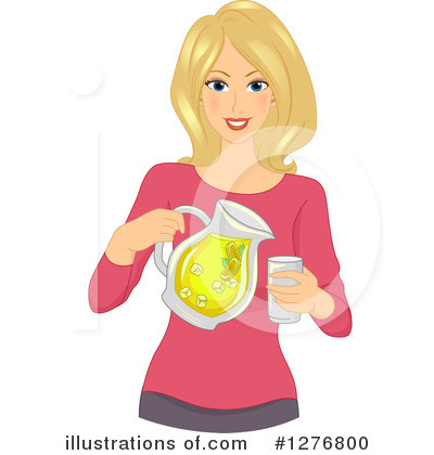 Royalty-Free (RF) Lemonade Clipart Illustration by BNP Design Studio - Stock Sample #1276800