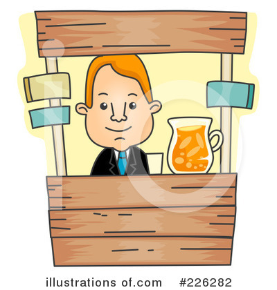 Royalty-Free (RF) Lemonade Clipart Illustration by BNP Design Studio - Stock Sample #226282