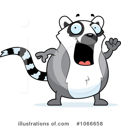 Royalty-Free (RF) Lemur Clipart Illustration by Cory Thoman - Stock Sample #1066658