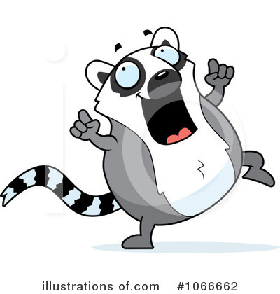 Royalty-Free (RF) Lemur Clipart Illustration by Cory Thoman - Stock Sample #1066662