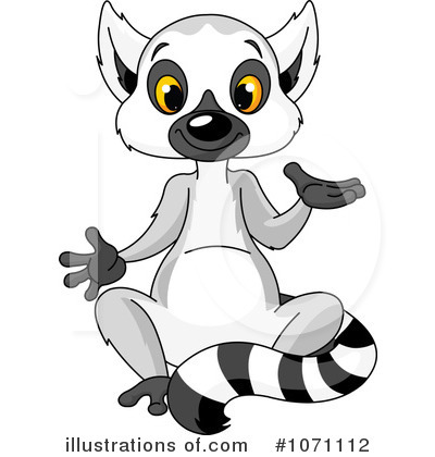 Lemur Clipart #1071112 by Pushkin