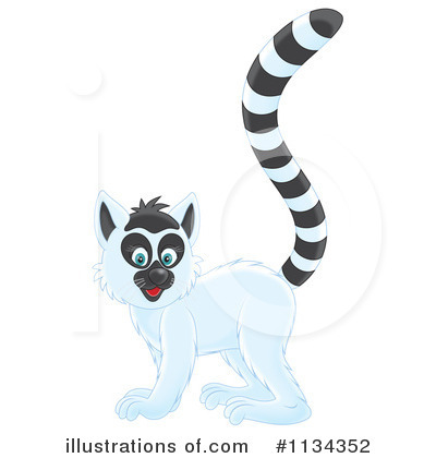 Lemur Clipart #1134352 by Alex Bannykh