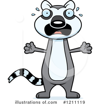 Lemur Clipart #1211119 by Cory Thoman