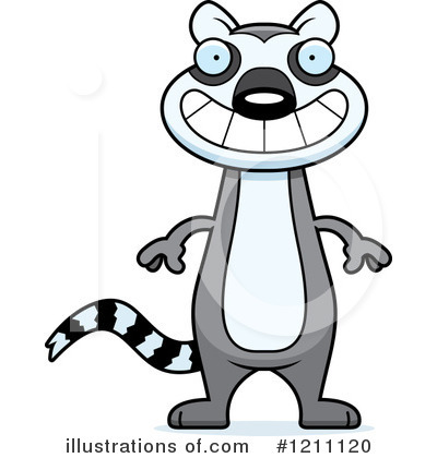 Royalty-Free (RF) Lemur Clipart Illustration by Cory Thoman - Stock Sample #1211120