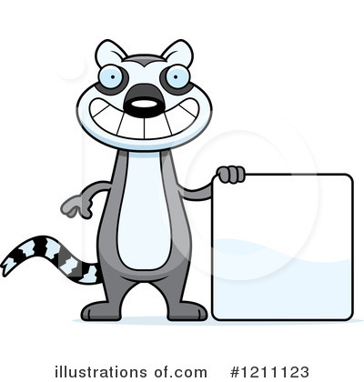 Lemur Clipart #1211123 by Cory Thoman