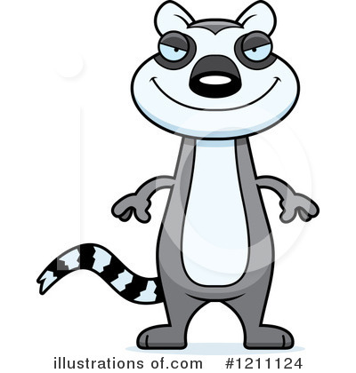 Royalty-Free (RF) Lemur Clipart Illustration by Cory Thoman - Stock Sample #1211124