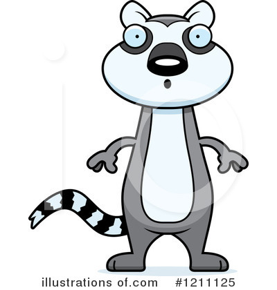Royalty-Free (RF) Lemur Clipart Illustration by Cory Thoman - Stock Sample #1211125