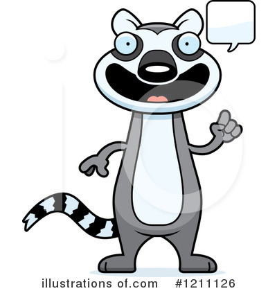 Royalty-Free (RF) Lemur Clipart Illustration by Cory Thoman - Stock Sample #1211126