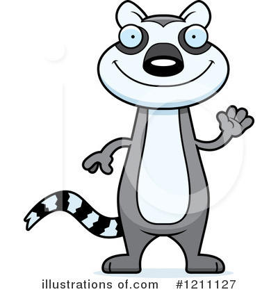 Royalty-Free (RF) Lemur Clipart Illustration by Cory Thoman - Stock Sample #1211127