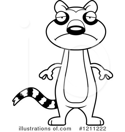 Royalty-Free (RF) Lemur Clipart Illustration by Cory Thoman - Stock Sample #1211222