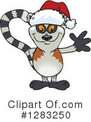 Lemur Clipart #1283250 by Dennis Holmes Designs