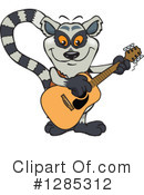 Lemur Clipart #1285312 by Dennis Holmes Designs