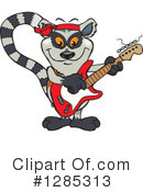 Lemur Clipart #1285313 by Dennis Holmes Designs