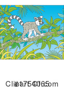 Lemur Clipart #1754065 by Alex Bannykh