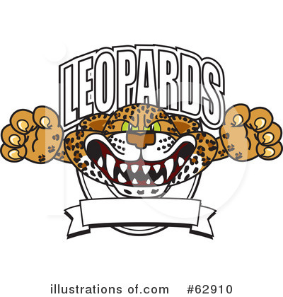 Royalty-Free (RF) Leopard Character Clipart Illustration by Mascot Junction - Stock Sample #62910