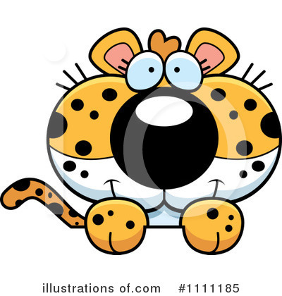 Royalty-Free (RF) Leopard Clipart Illustration by Cory Thoman - Stock Sample #1111185