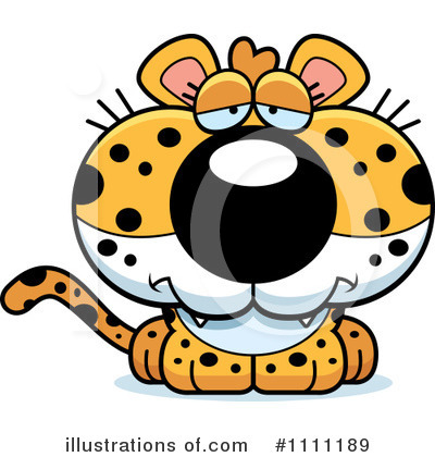 Royalty-Free (RF) Leopard Clipart Illustration by Cory Thoman - Stock Sample #1111189