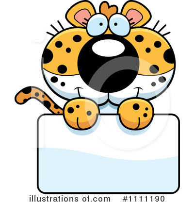 Royalty-Free (RF) Leopard Clipart Illustration by Cory Thoman - Stock Sample #1111190