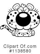 Leopard Clipart #1138580 by Cory Thoman
