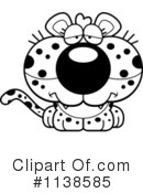 Leopard Clipart #1138585 by Cory Thoman