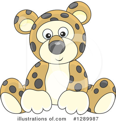 Royalty-Free (RF) Leopard Clipart Illustration by Alex Bannykh - Stock Sample #1289987