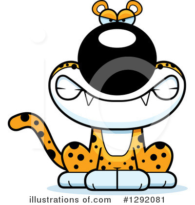 Leopard Clipart #1292081 by Cory Thoman