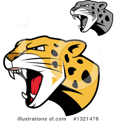 Royalty-Free (RF) Leopard Clipart Illustration by Vector Tradition SM - Stock Sample #1321478
