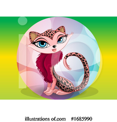 Royalty-Free (RF) Leopard Clipart Illustration by Morphart Creations - Stock Sample #1685990