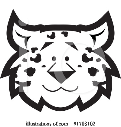 Leopard Clipart #1708102 by Johnny Sajem
