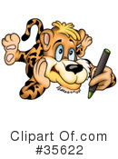 Leopard Clipart #35622 by dero