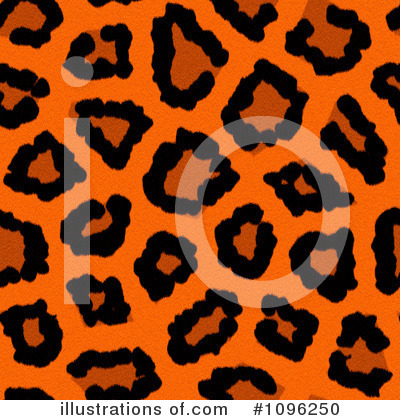 Leopard Print Clipart #1096250 by KJ Pargeter