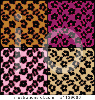 Royalty-Free (RF) Leopard Print Clipart Illustration by Arena Creative - Stock Sample #1129666