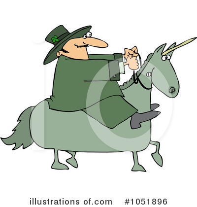 Royalty-Free (RF) Leprechaun Clipart Illustration by djart - Stock Sample #1051896