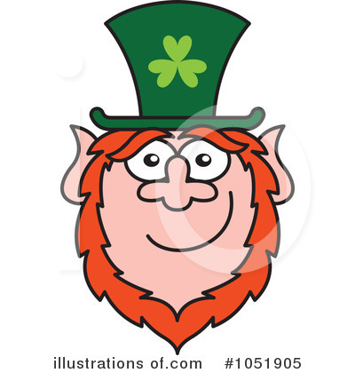 Royalty-Free (RF) Leprechaun Clipart Illustration by Zooco - Stock Sample #1051905