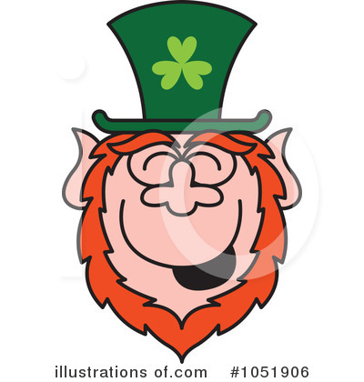Royalty-Free (RF) Leprechaun Clipart Illustration by Zooco - Stock Sample #1051906
