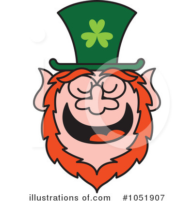 Royalty-Free (RF) Leprechaun Clipart Illustration by Zooco - Stock Sample #1051907