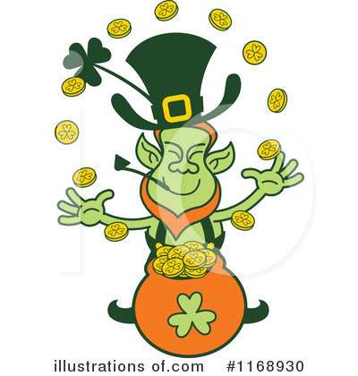 Royalty-Free (RF) Leprechaun Clipart Illustration by Zooco - Stock Sample #1168930