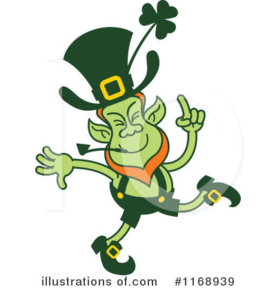 Royalty-Free (RF) Leprechaun Clipart Illustration by Zooco - Stock Sample #1168939