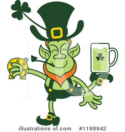 Royalty-Free (RF) Leprechaun Clipart Illustration by Zooco - Stock Sample #1168942