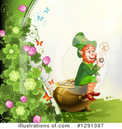 Royalty-Free (RF) Leprechaun Clipart Illustration by merlinul - Stock Sample #1291397