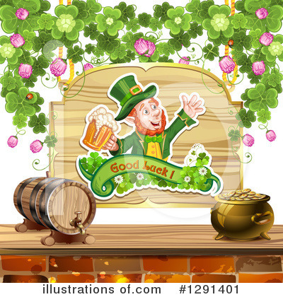 Royalty-Free (RF) Leprechaun Clipart Illustration by merlinul - Stock Sample #1291401
