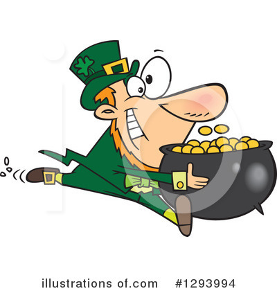 Royalty-Free (RF) Leprechaun Clipart Illustration by toonaday - Stock Sample #1293994
