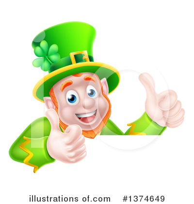 Royalty-Free (RF) Leprechaun Clipart Illustration by AtStockIllustration - Stock Sample #1374649