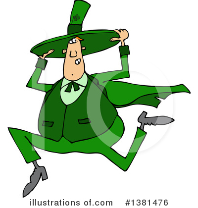 Royalty-Free (RF) Leprechaun Clipart Illustration by djart - Stock Sample #1381476