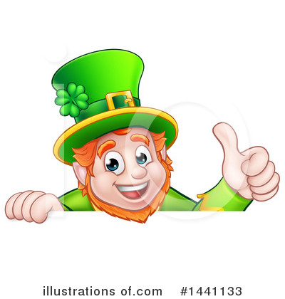 Royalty-Free (RF) Leprechaun Clipart Illustration by AtStockIllustration - Stock Sample #1441133