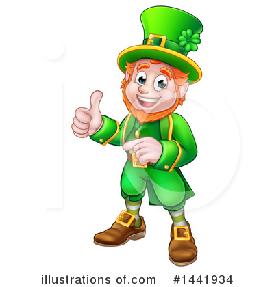 Royalty-Free (RF) Leprechaun Clipart Illustration by AtStockIllustration - Stock Sample #1441934