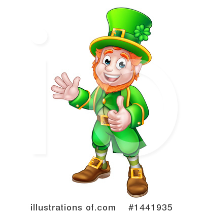 Royalty-Free (RF) Leprechaun Clipart Illustration by AtStockIllustration - Stock Sample #1441935