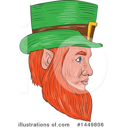 Royalty-Free (RF) Leprechaun Clipart Illustration by patrimonio - Stock Sample #1449806
