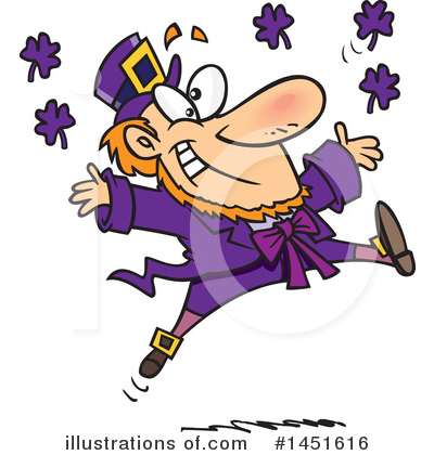 Royalty-Free (RF) Leprechaun Clipart Illustration by toonaday - Stock Sample #1451616