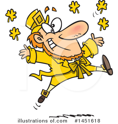 Royalty-Free (RF) Leprechaun Clipart Illustration by toonaday - Stock Sample #1451618